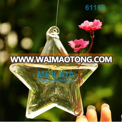 Star shaped glass Vase air plant glass vase